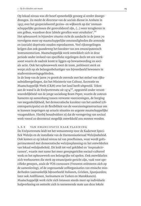 De sociale kwestie hervat