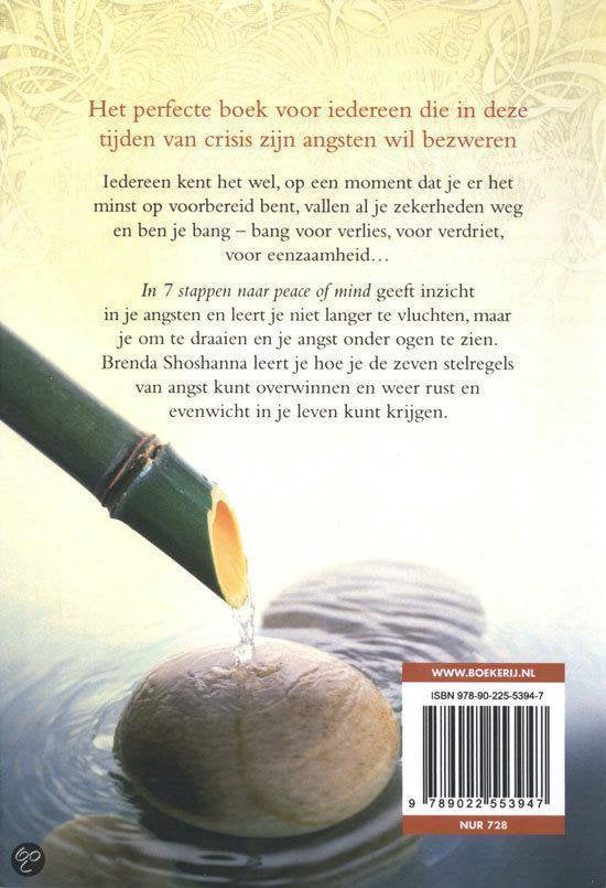 In 7 Stappen Naar Peace Of Mind