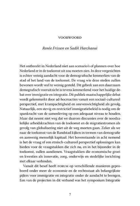 Integratie & De Metropool