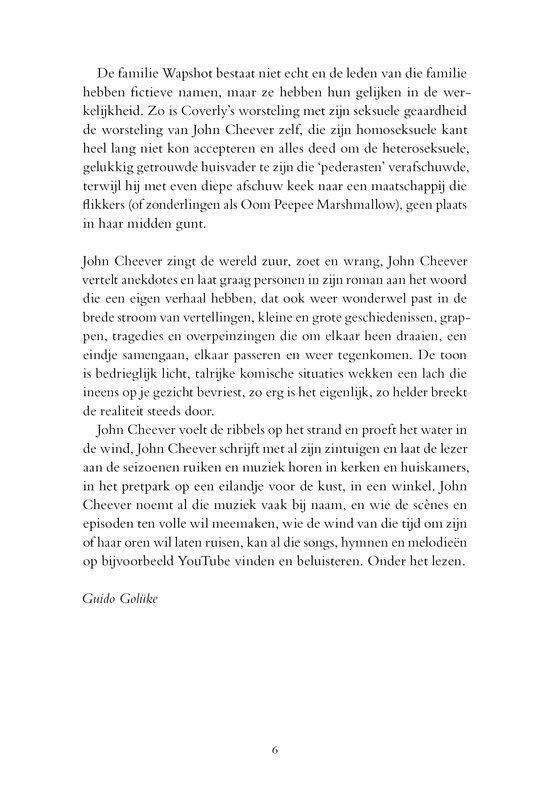 Kroniek van de familie Wapshot