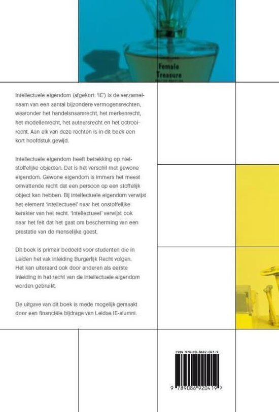 Hoofdstukken intellectuele eigendom