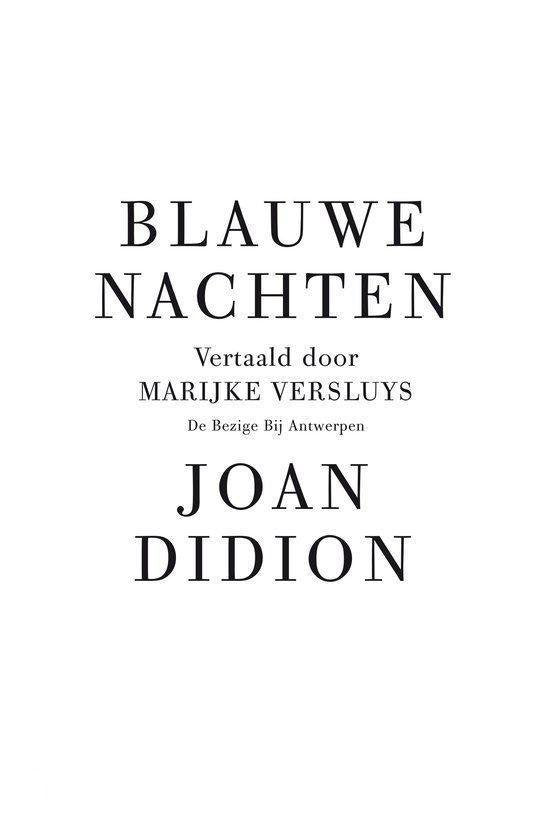 Blauwe nachten