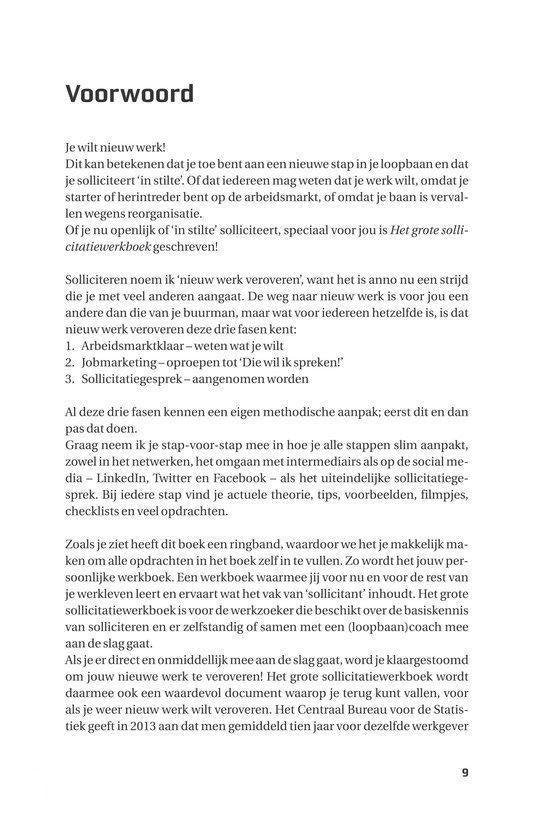 Het grote sollicitatiewerkboek