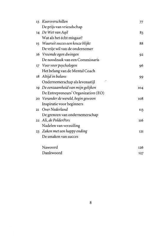 Ondernemers hebben nooit geluk