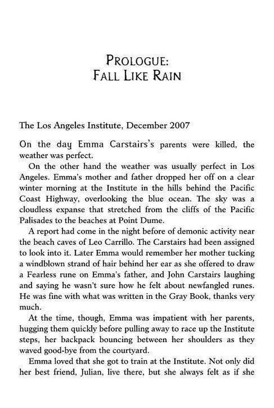 Mortal Instruments 06. City of Heavenly Fire