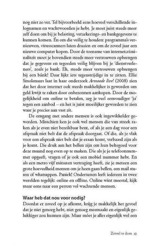 Genoeg reeks - De luxe van genoeg