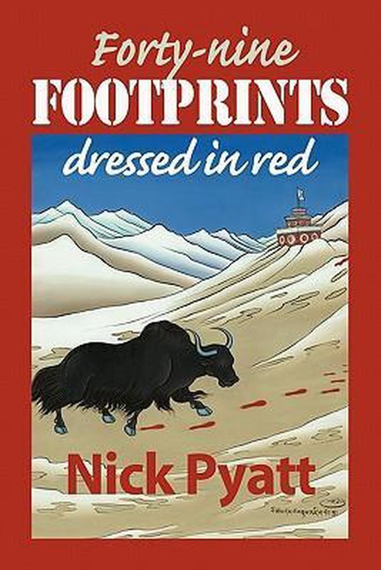Forty-Nine Footprints Dressed in Red