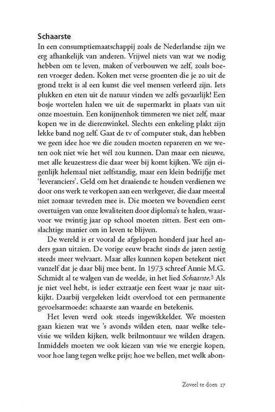 Genoeg reeks - De luxe van genoeg