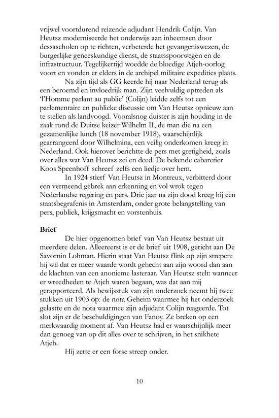 nota Geheim 1903 en de Atjeh-rel in 1908