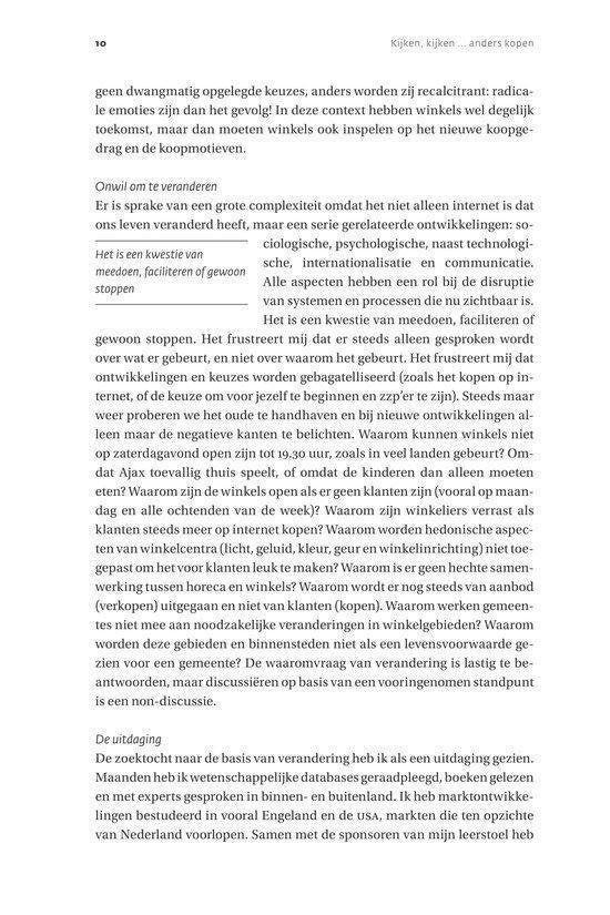 Kijken, kijken ... anders kopen