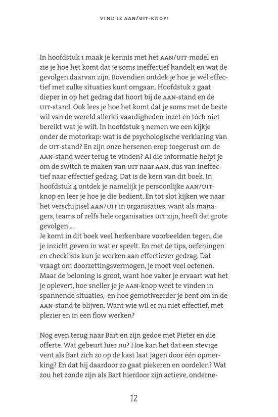 Vind je aan/uit knop!