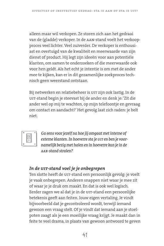 Vind je aan/uit knop!