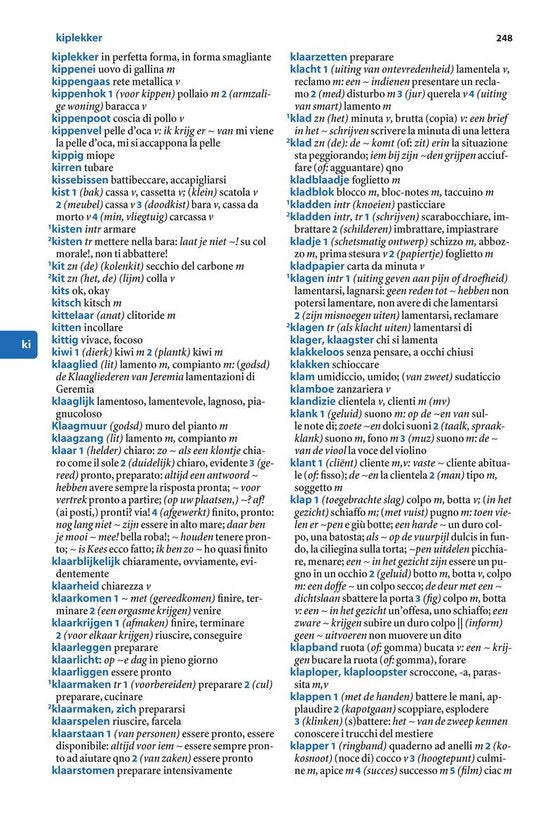 Van Dale pocketwoordenboek  -   Van Dale pocketwoordenboek Nederlands-Italiaans