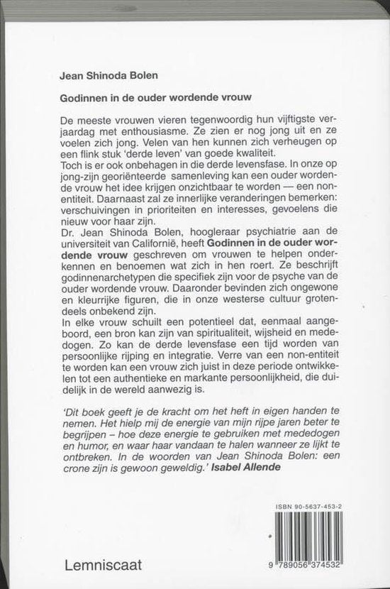 Godinnen in de ouder wordende vrouw