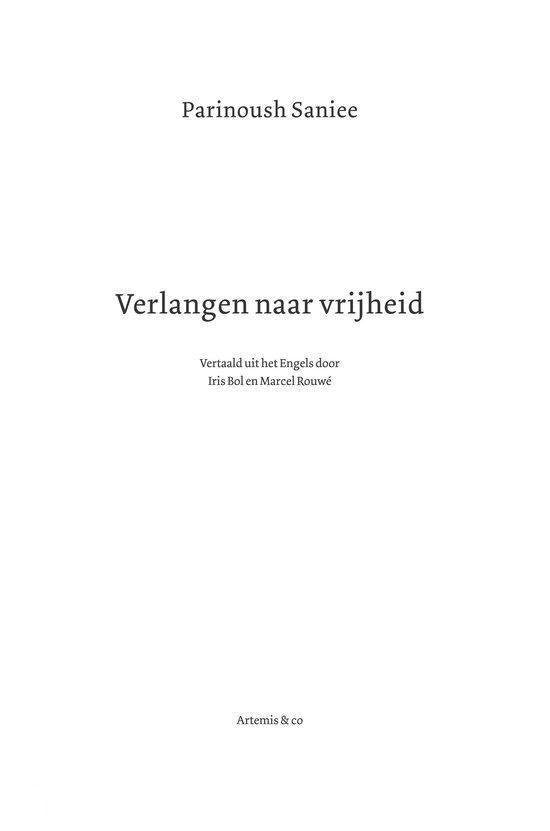Verlangen naar vrijheid