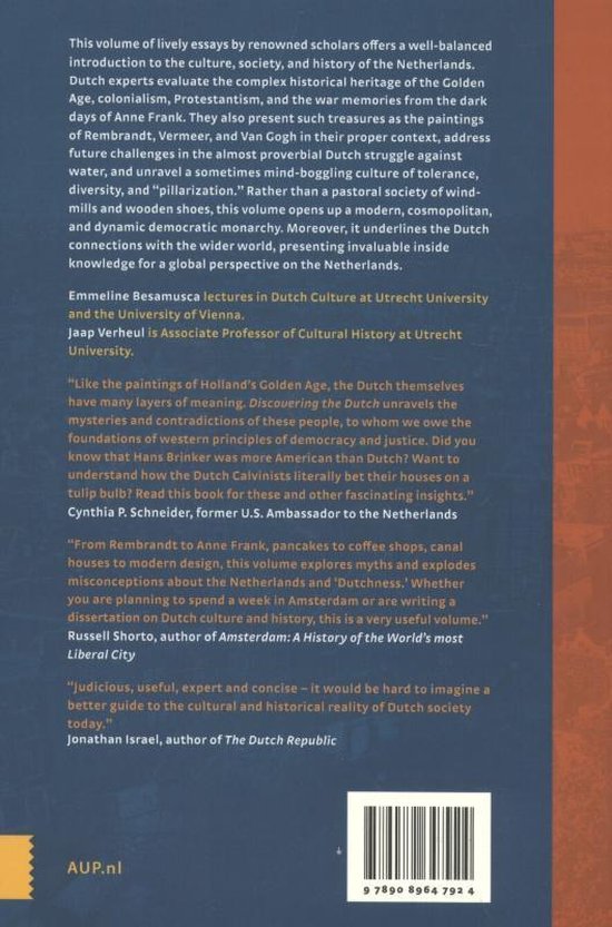 Discovering the Dutch