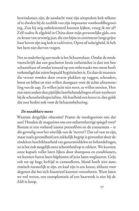 Kaalheid is een keuze