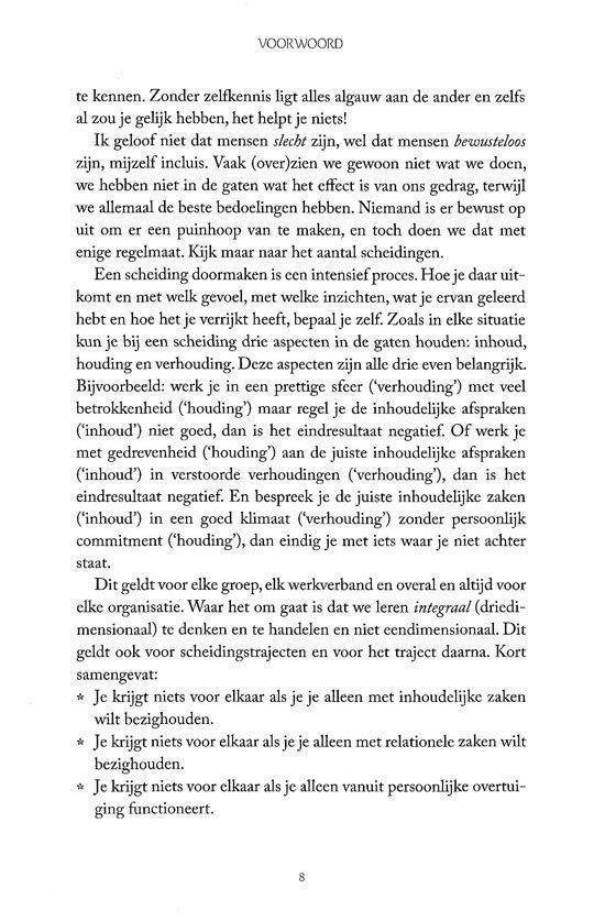 Het huwelijk voorbij