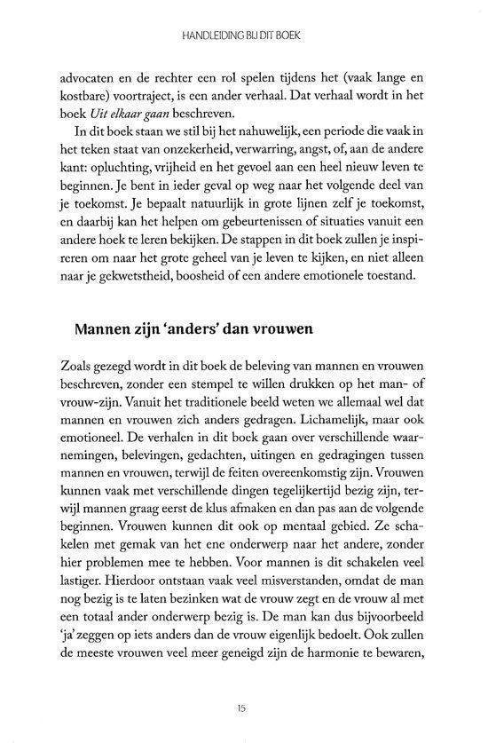 Het huwelijk voorbij