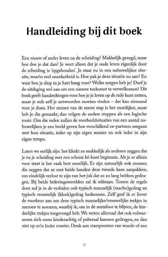 Het huwelijk voorbij