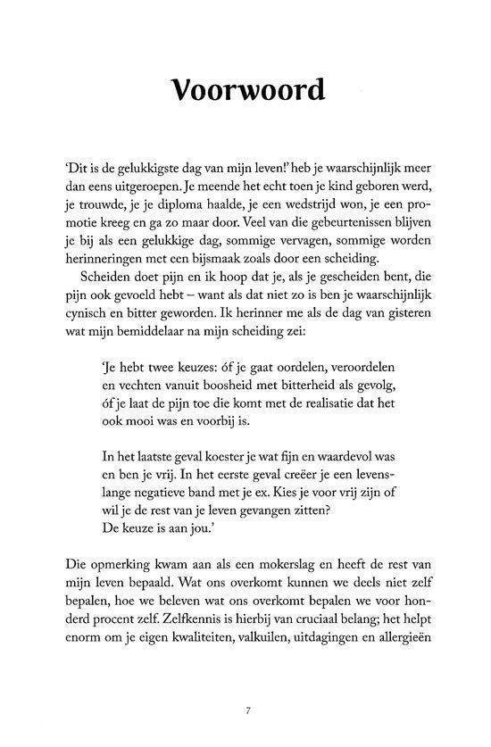 Het huwelijk voorbij