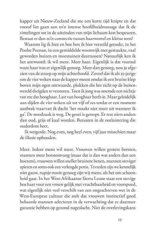 Kaalheid is een keuze