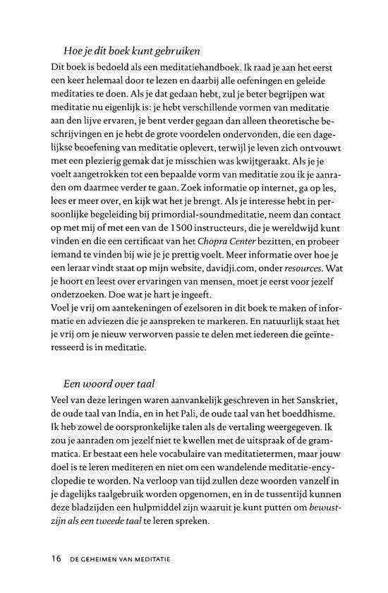 De geheimen van meditatie
