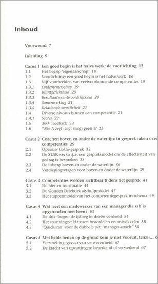 Coachen Op Competentieontwikkelingr