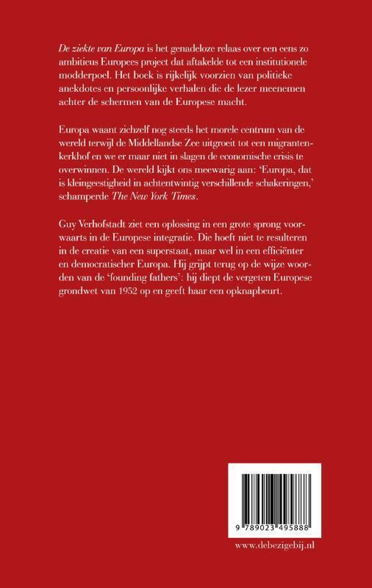 De ziekte van Europa