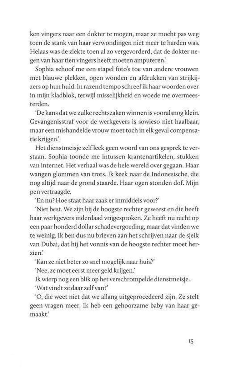 Ver van mijn bed