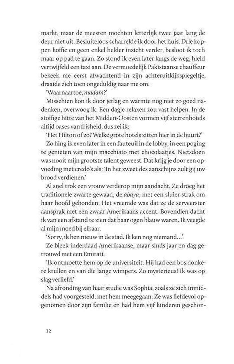 Ver van mijn bed