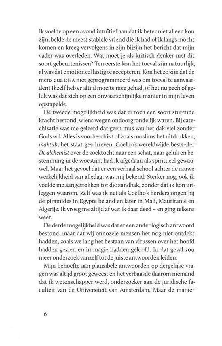Ver van mijn bed