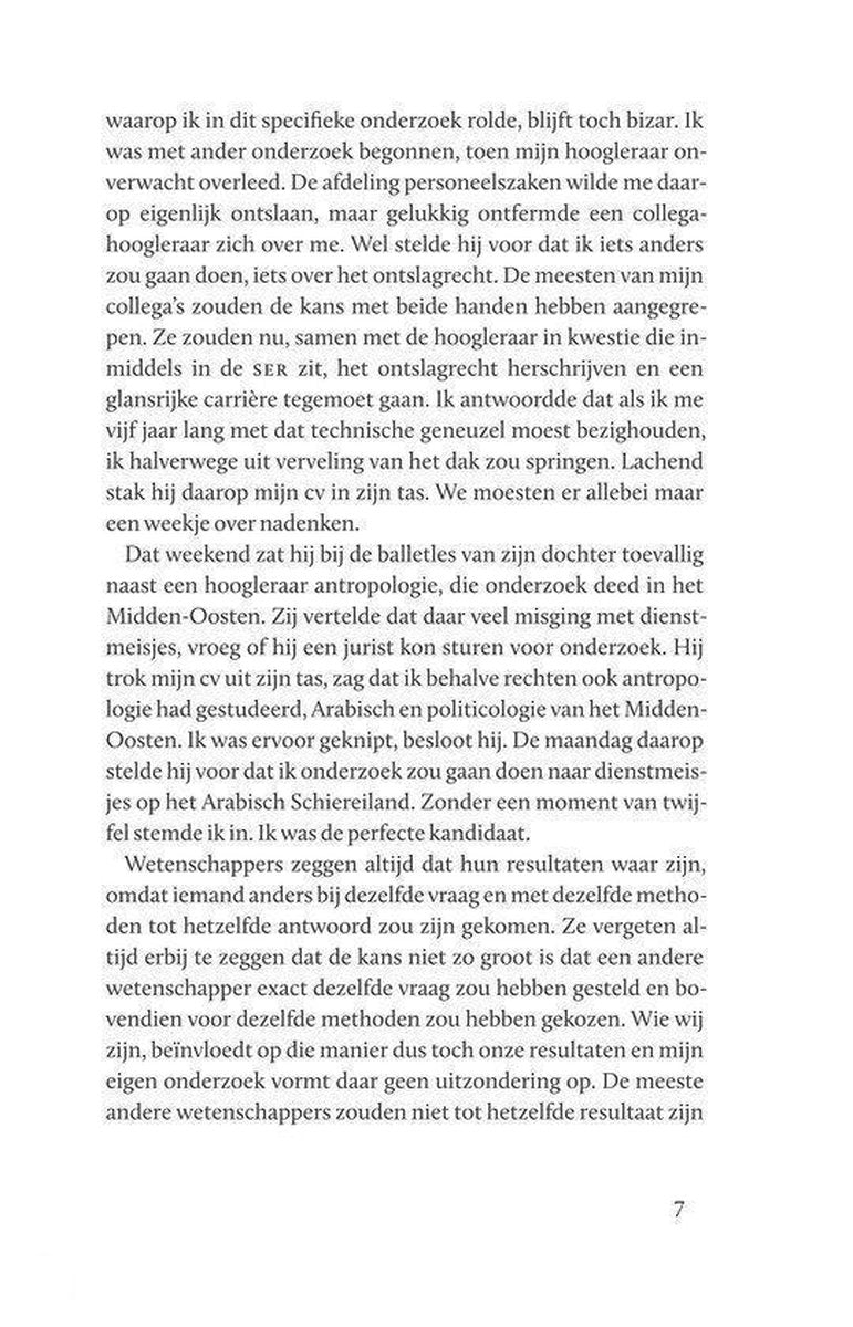 Ver van mijn bed