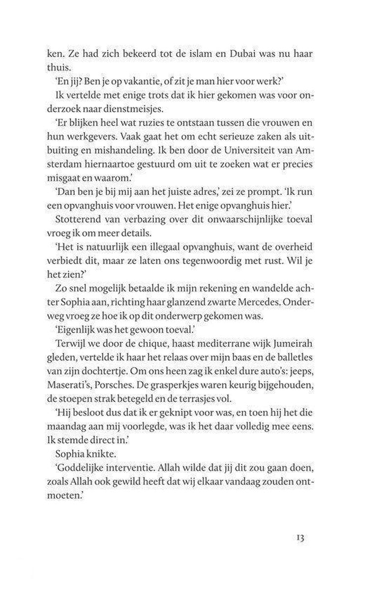 Ver van mijn bed