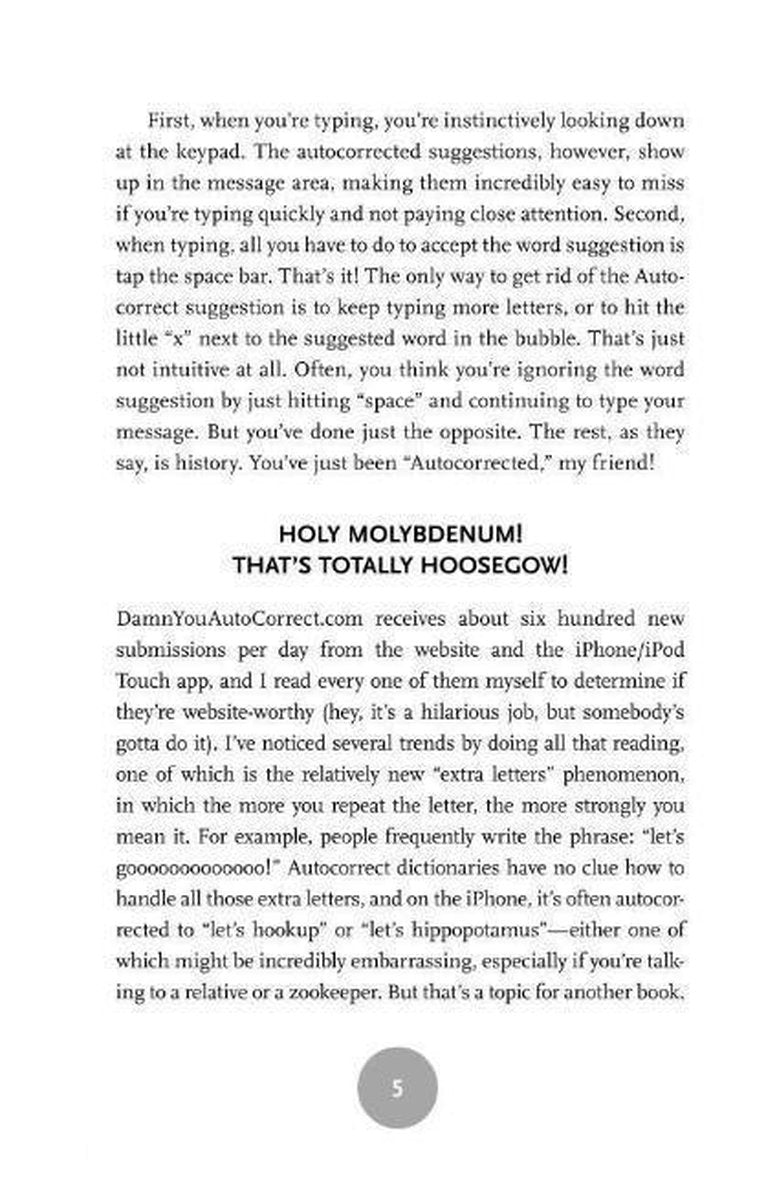 Damn You Autocorrect