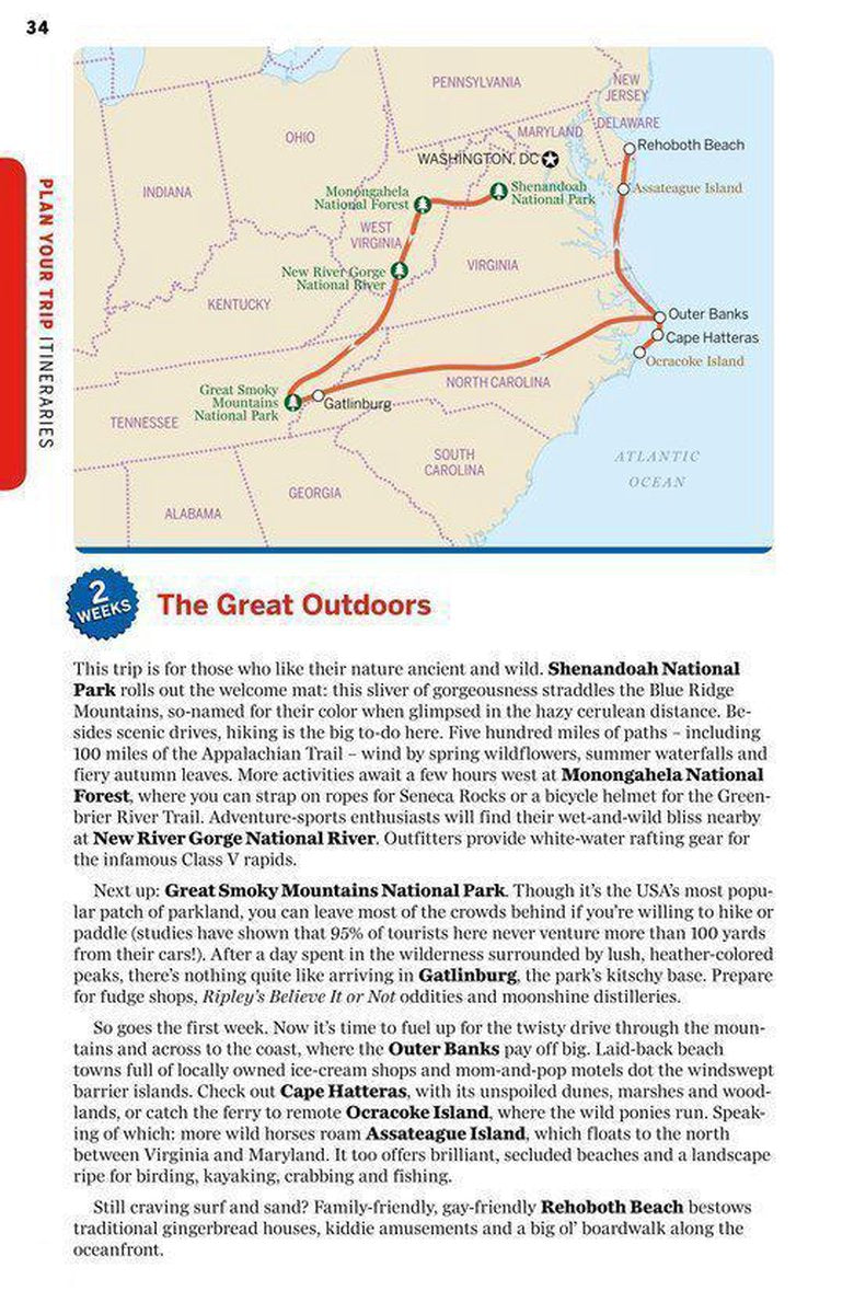 Lonely Planet Eastern Usa
