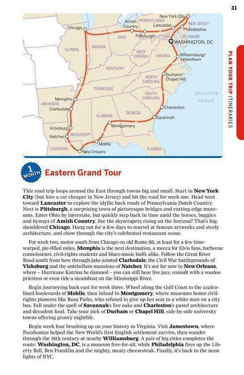 Lonely Planet Eastern Usa