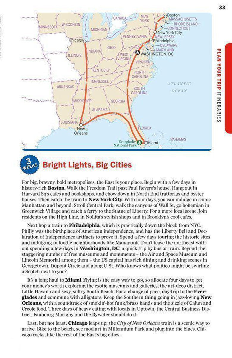 Lonely Planet Eastern Usa