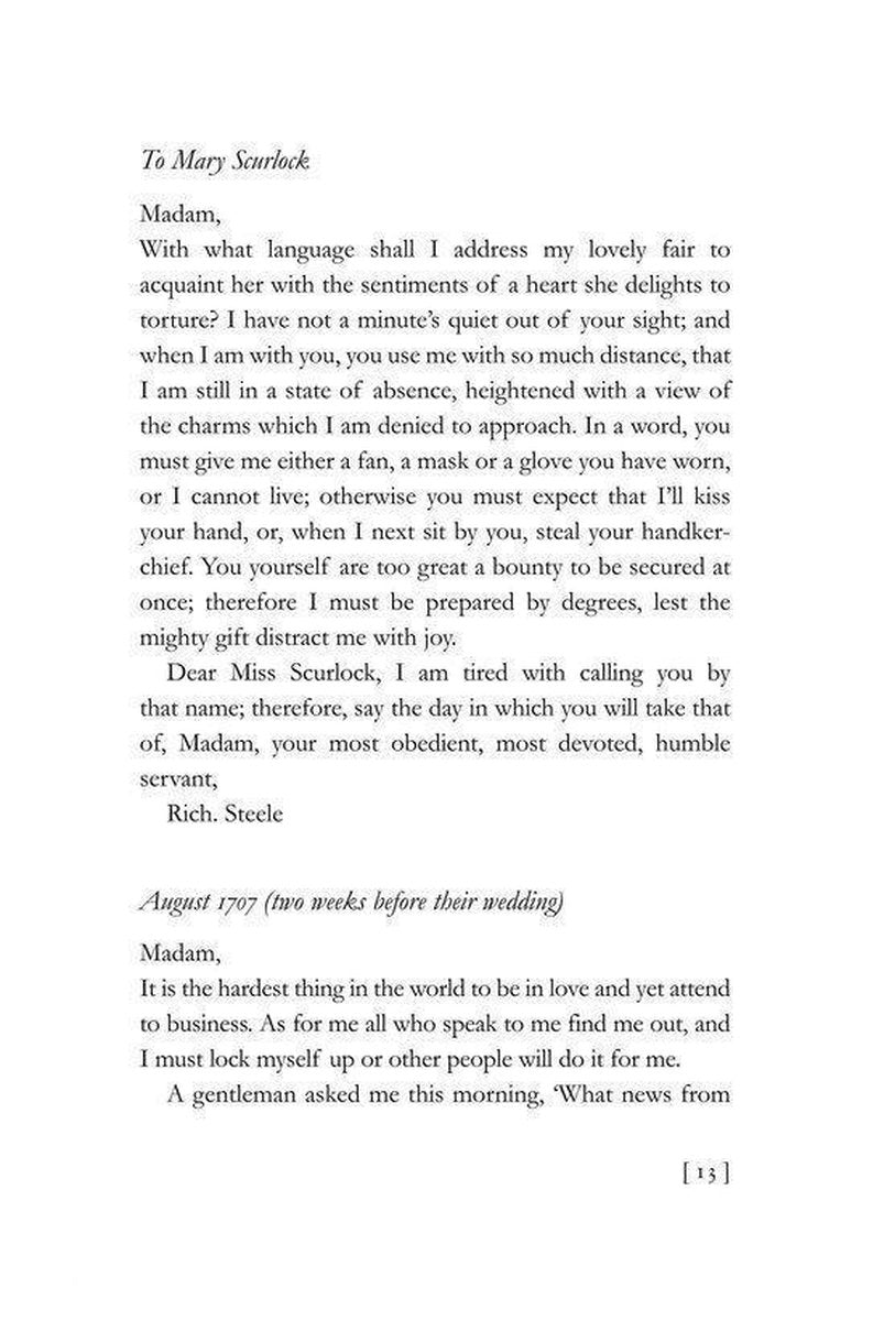 Love Letters Of Great Men