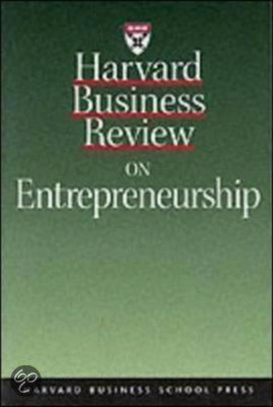 Harvard Business Review: Entrepreneurship