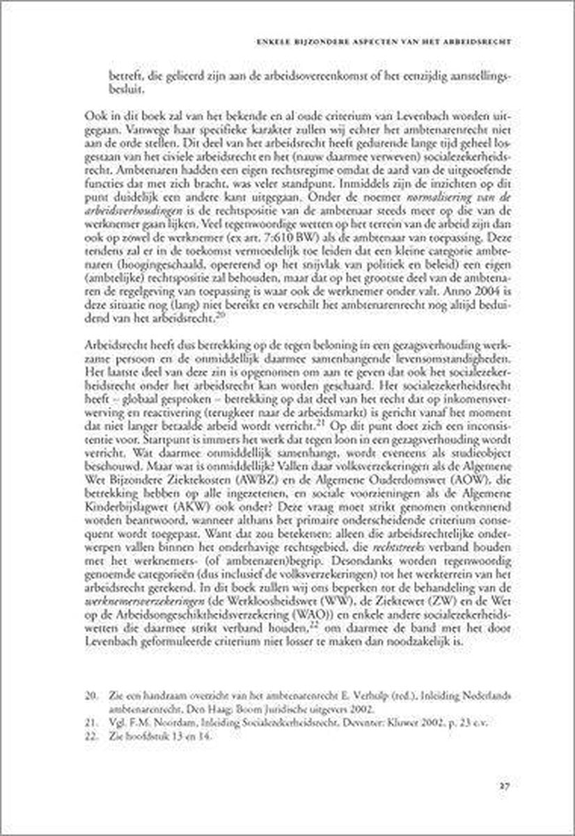 Arbeidsrechtelijke themata