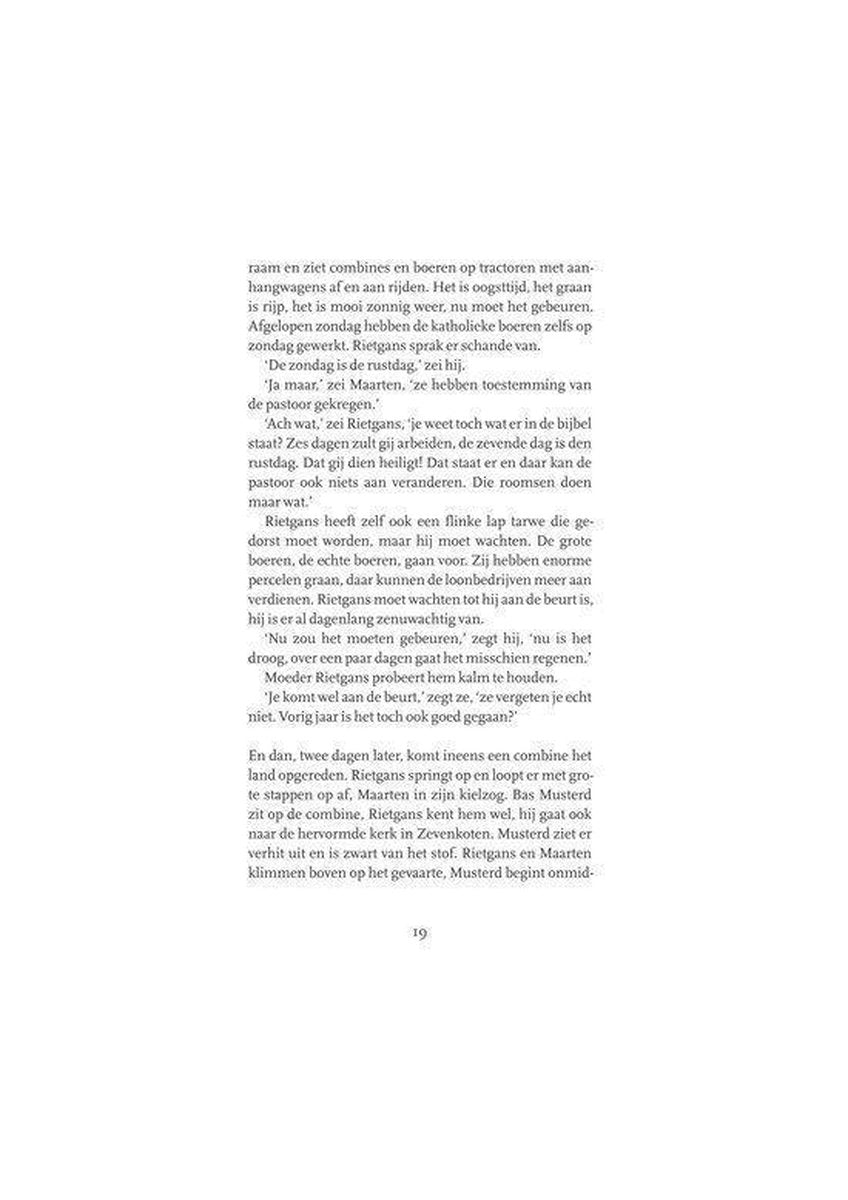 Een dag om aan de balk te spijkeren