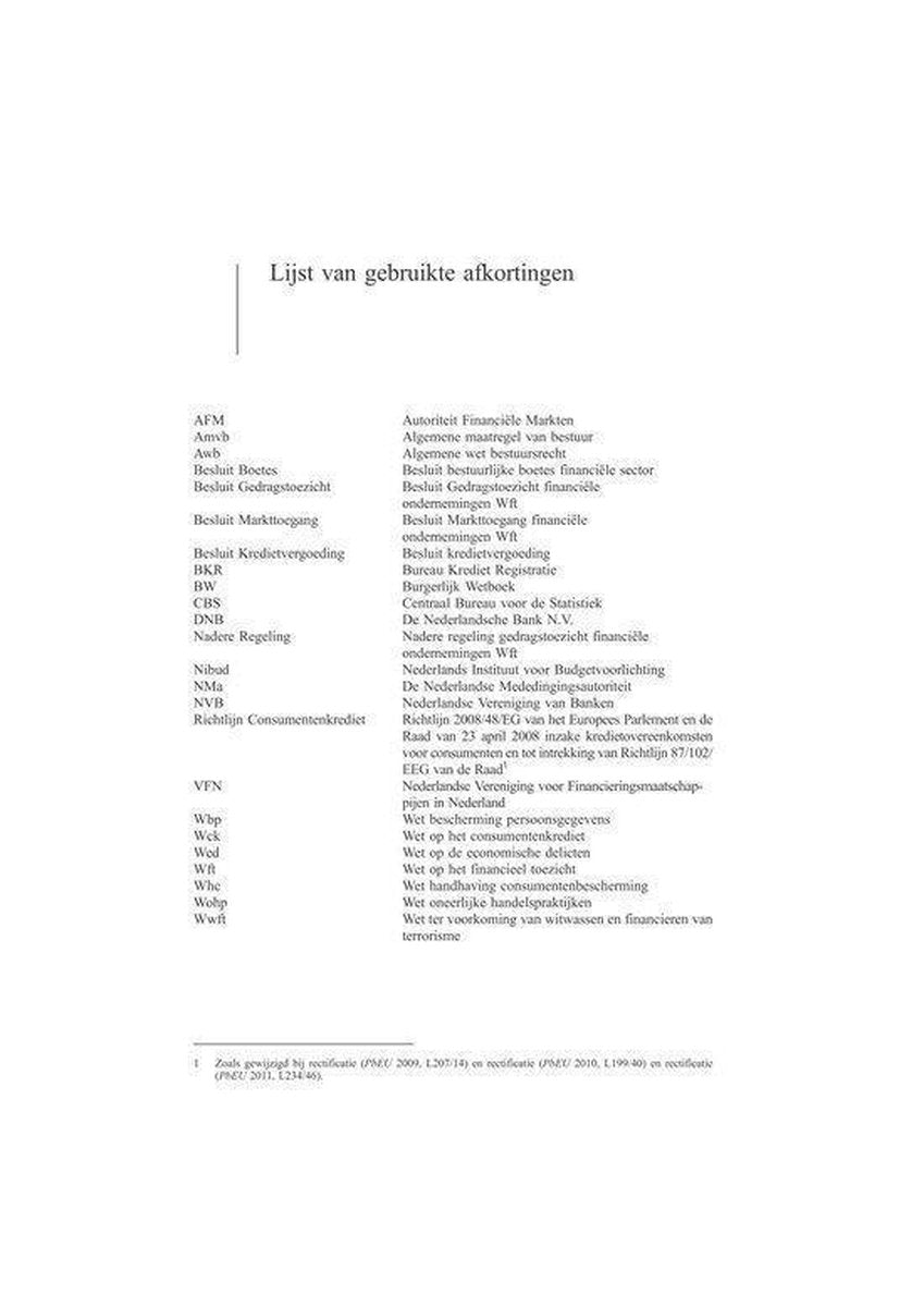 Kredietverstrekking aan consumenten