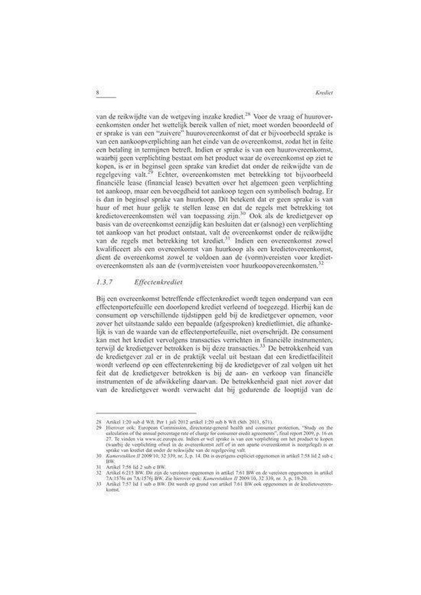 Kredietverstrekking aan consumenten