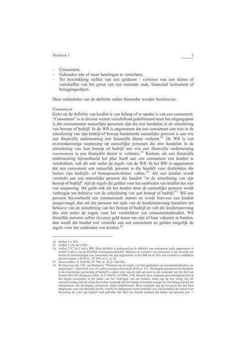 Kredietverstrekking aan consumenten