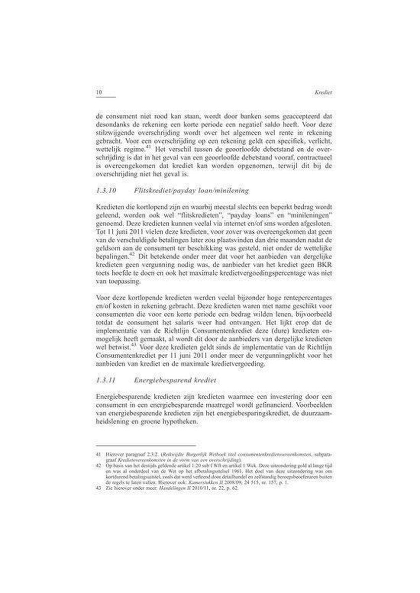 Kredietverstrekking aan consumenten