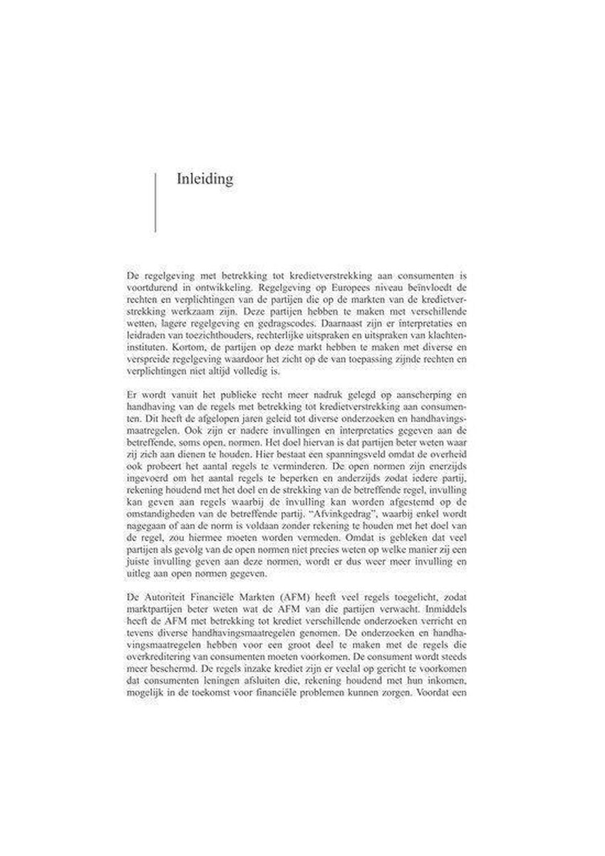 Kredietverstrekking aan consumenten