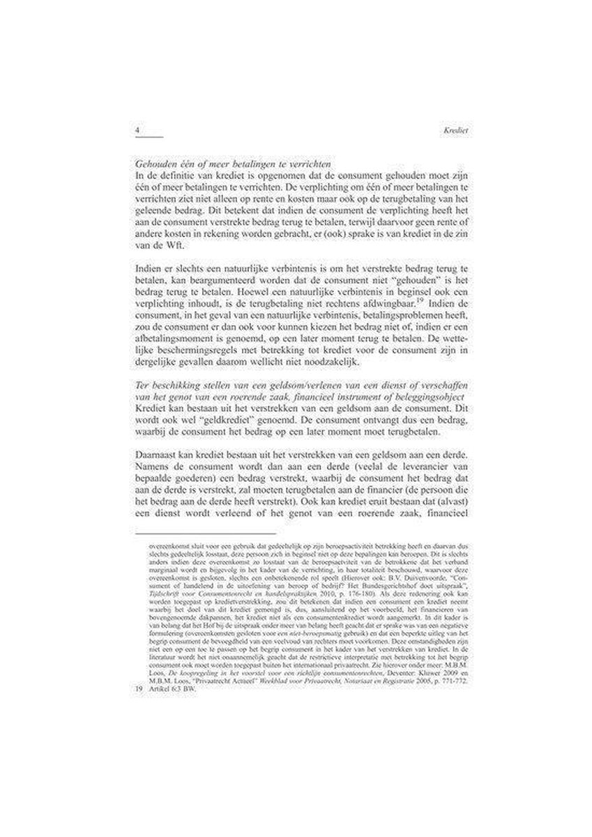 Kredietverstrekking aan consumenten