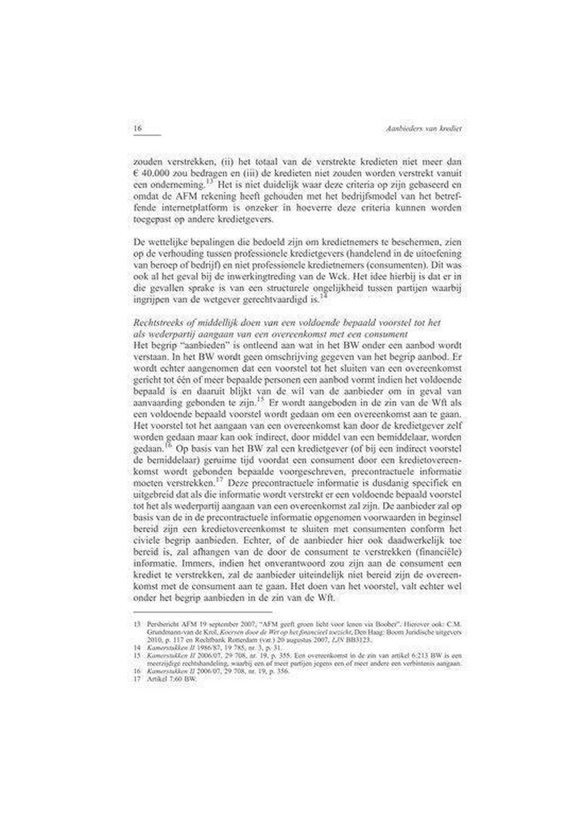 Kredietverstrekking aan consumenten