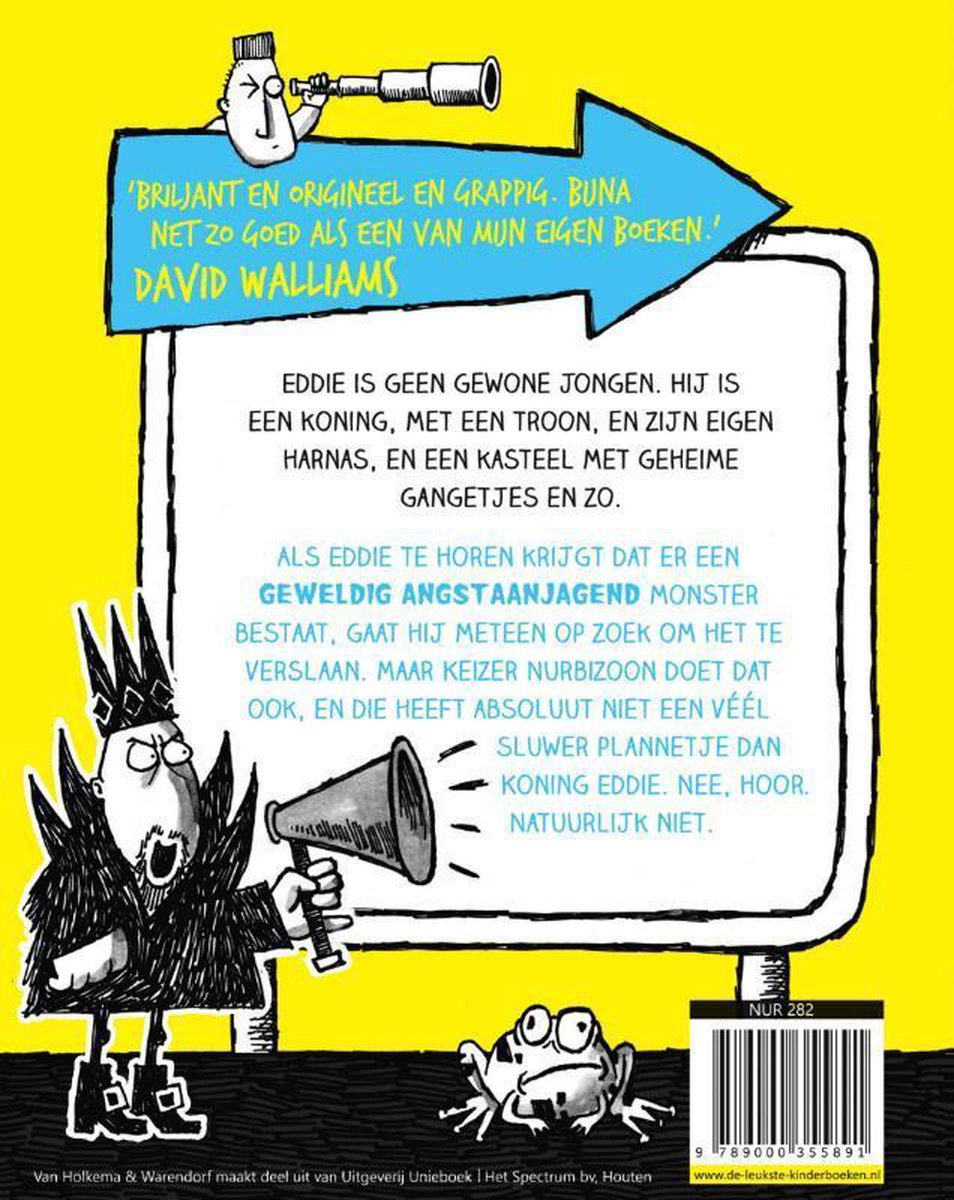 Koning Eddie 2 -   Koning Eddie en het machtige monster